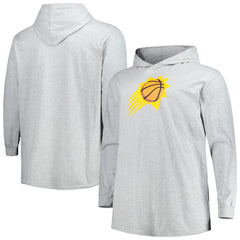Phoenix Suns Big & Tall Pullover Hoodie Heather Gray | Fanatics for sale