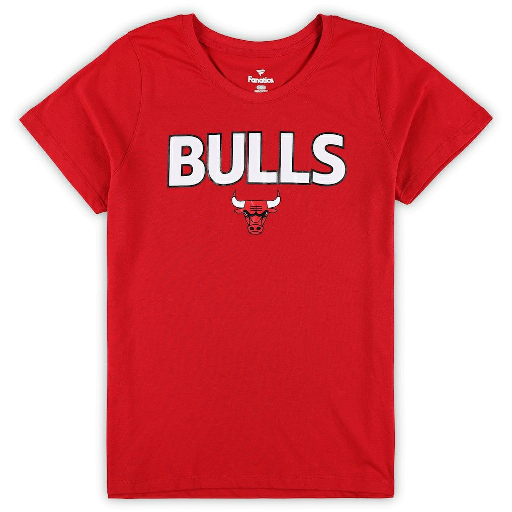 Chicago Bulls Women's Plus Size T-Shirt & Shorts Combo Set for sale Red/Heather Gray | Fanatics Near Me