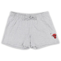 Chicago Bulls Women's Plus Size T-Shirt & Shorts Combo Set for sale Red/Heather Gray | Fanatics Near Me