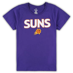 Phoenix Suns Women's Plus Size T-Shirt & Shorts Combo Set Purple/Heather Gray | Fanatics
