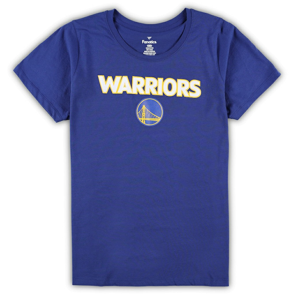 Golden State Warriors Women's Plus Size T-Shirt & Shorts Combo Set for sale Royal/Heather Gray | Fanatics outlet
