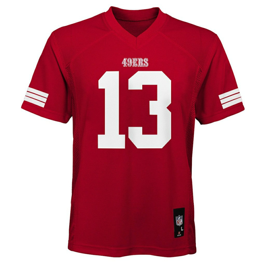 Brock Purdy San Francisco 49ers Youth Replica Player Jersey Scarlet