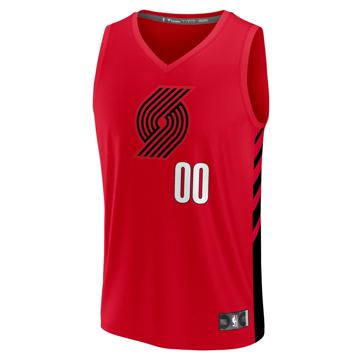 Portland Trail Blazers Fast Break Custom Replica Jersey Red Statement Edition | Fanatics outlet