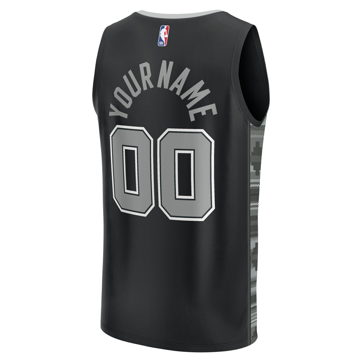 San Antonio Spurs Fast Break Custom Replica Jersey Black Statement Edition | Fanatics for sale
