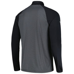San Francisco Giants Levelwear Charter Striped Raglan Quarter-Zip Top - Black - MLB Sale