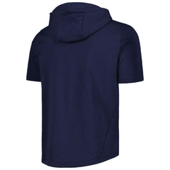 Boston Red Sox Levelwear Recruit Full-Zip Short Sleeve Hoodie - Navy - MLB Sale