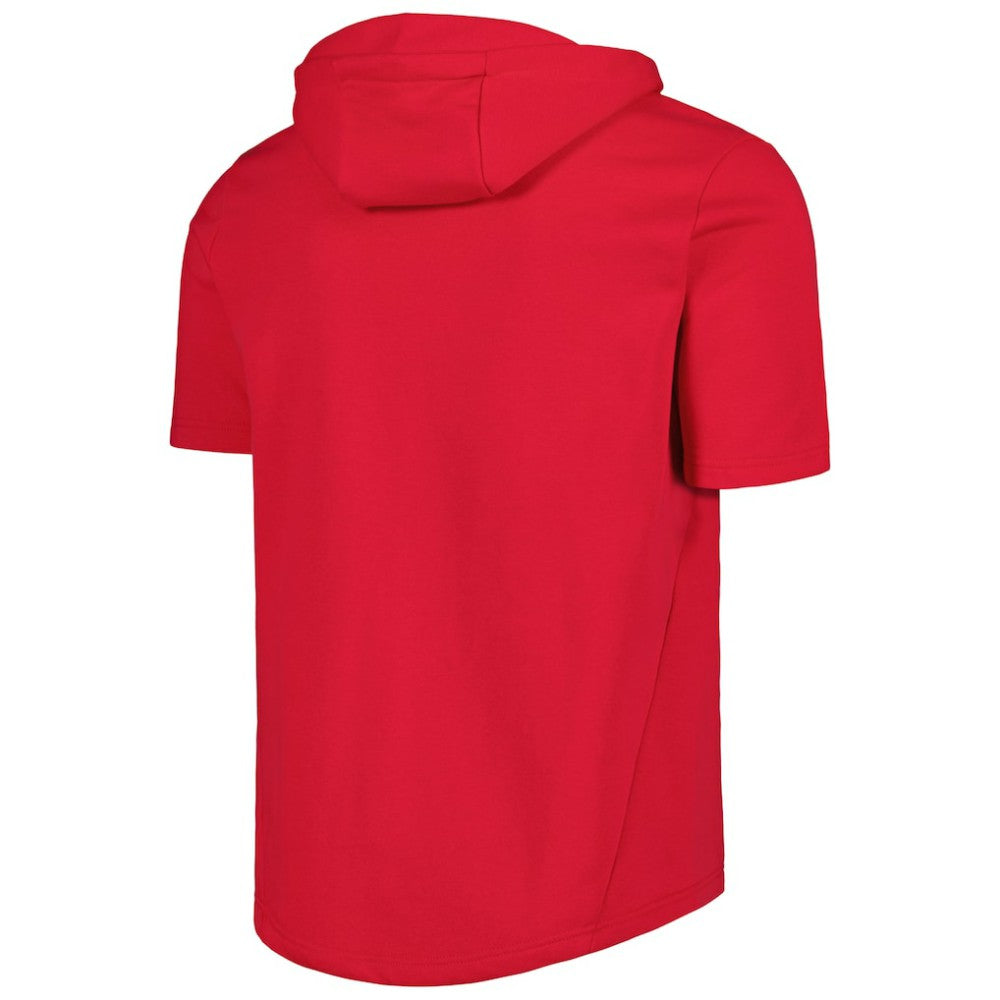 St. Louis Cardinals Levelwear Recruit Full-Zip Short Sleeve Hoodie - Red - MLB Online