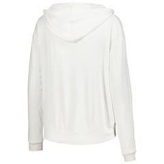 Chicago Blackhawks Concepts Sport Women's Accord Hacci Long Sleeve Hoodie Top - White - NHL 5335010