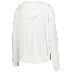 Washington Capitals Concepts Sport Women's Accord Hacci Long Sleeve Hoodie Top - White - NHL 5335017
