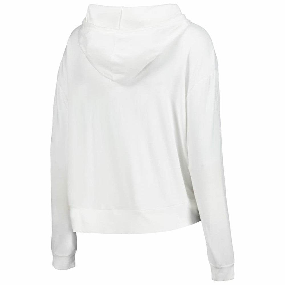 Seattle Kraken Concepts Sport Women's Accord Hacci Long Sleeve Hoodie Top - Cream - NHL 5335022