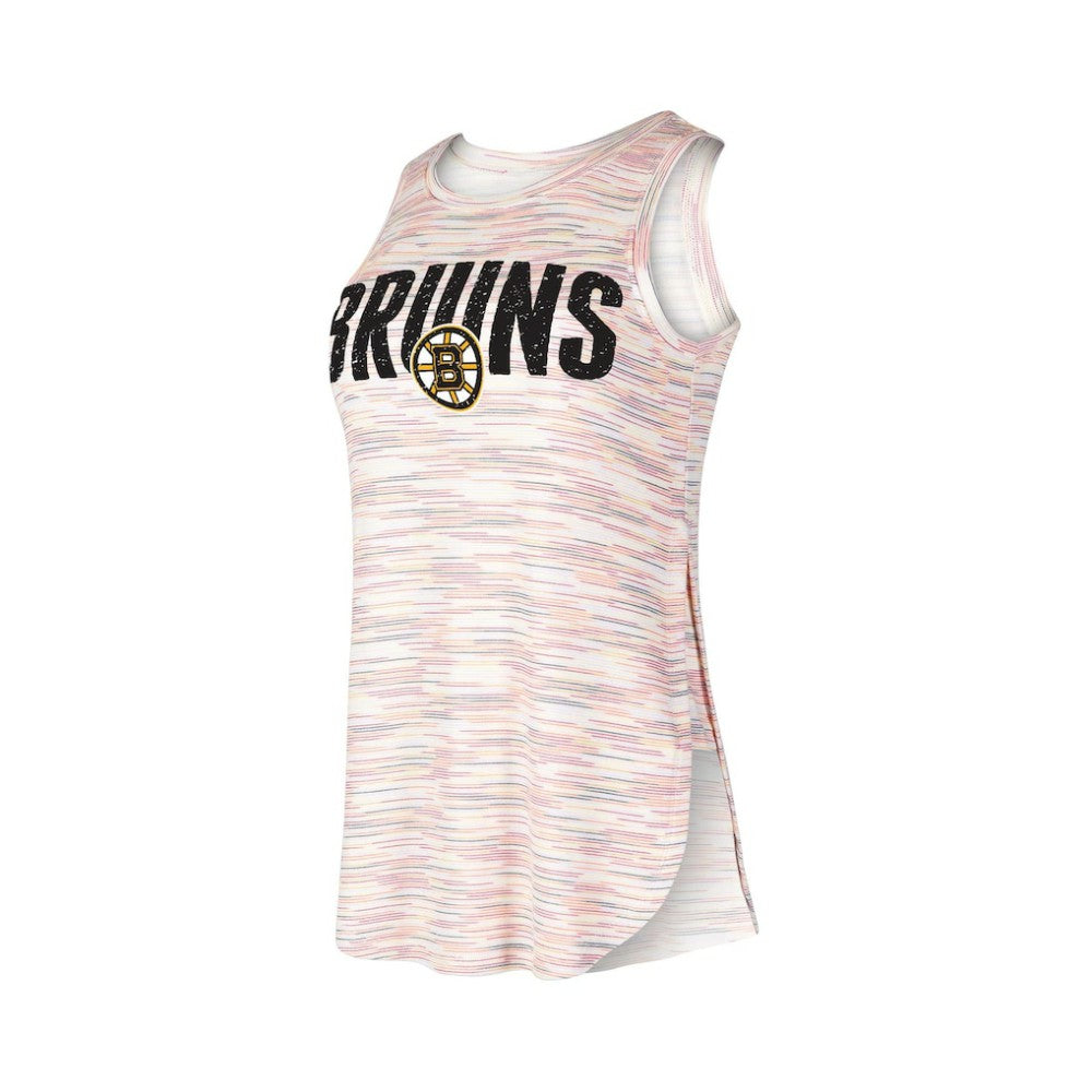 Boston Bruins Concepts Sport Women's Sunray Multicolor Tri-Blend Tank Top - NHL 5335053