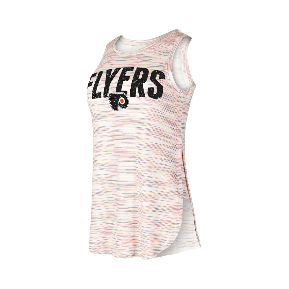 Philadelphia Flyers Concepts Sport Women's Sunray Multicolor Tri-Blend Tank Top - NHL 5335055