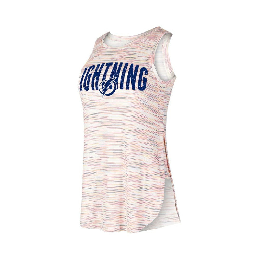 Tampa Bay Lightning Concepts Sport Women's Sunray Multicolor Tri-Blend Tank Top - NHL 5335060
