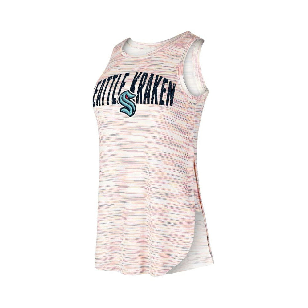 Seattle Kraken Concepts Sport Women's Sunray Multicolor Tri-Blend Tank Top - NHL 5335062