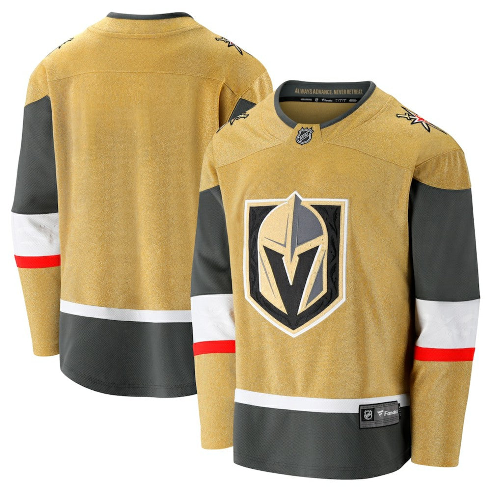 Vegas Golden Knights Fanatics Home Breakaway Jersey - Gold - NHL 5335195