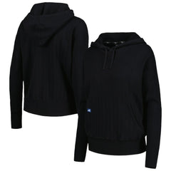 Los Angeles Dodgers Levelwear Women's Dream Icon Tab Pullover Hoodie - Black - MLB Discount