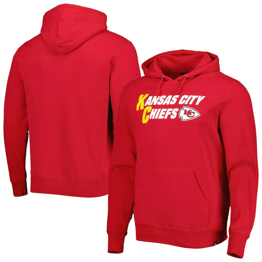 47 brand Kansas City Chiefs '47 Regional Headline Pullover Hoodie Red