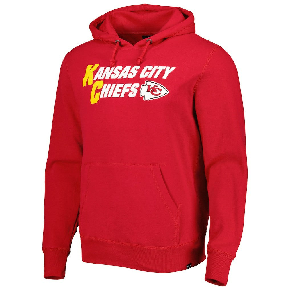 47 brand Kansas City Chiefs '47 Regional Headline Pullover Hoodie Red