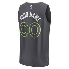 Minnesota Timberwolves Youth Custom Fast Break Jersey Statement Edition Black | Fanatics discount
