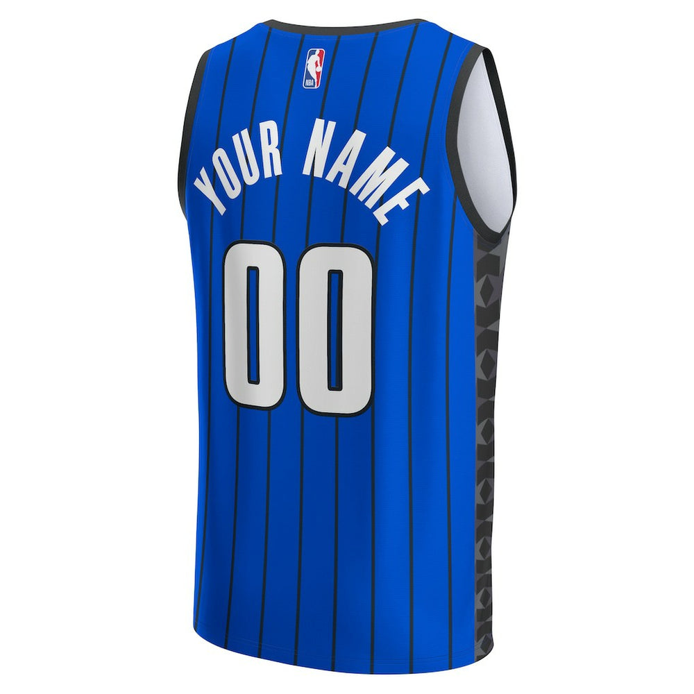 Orlando Magic Youth Fast Break Replica Custom Jersey Statement Edition Blue | Fanatics Near Me
