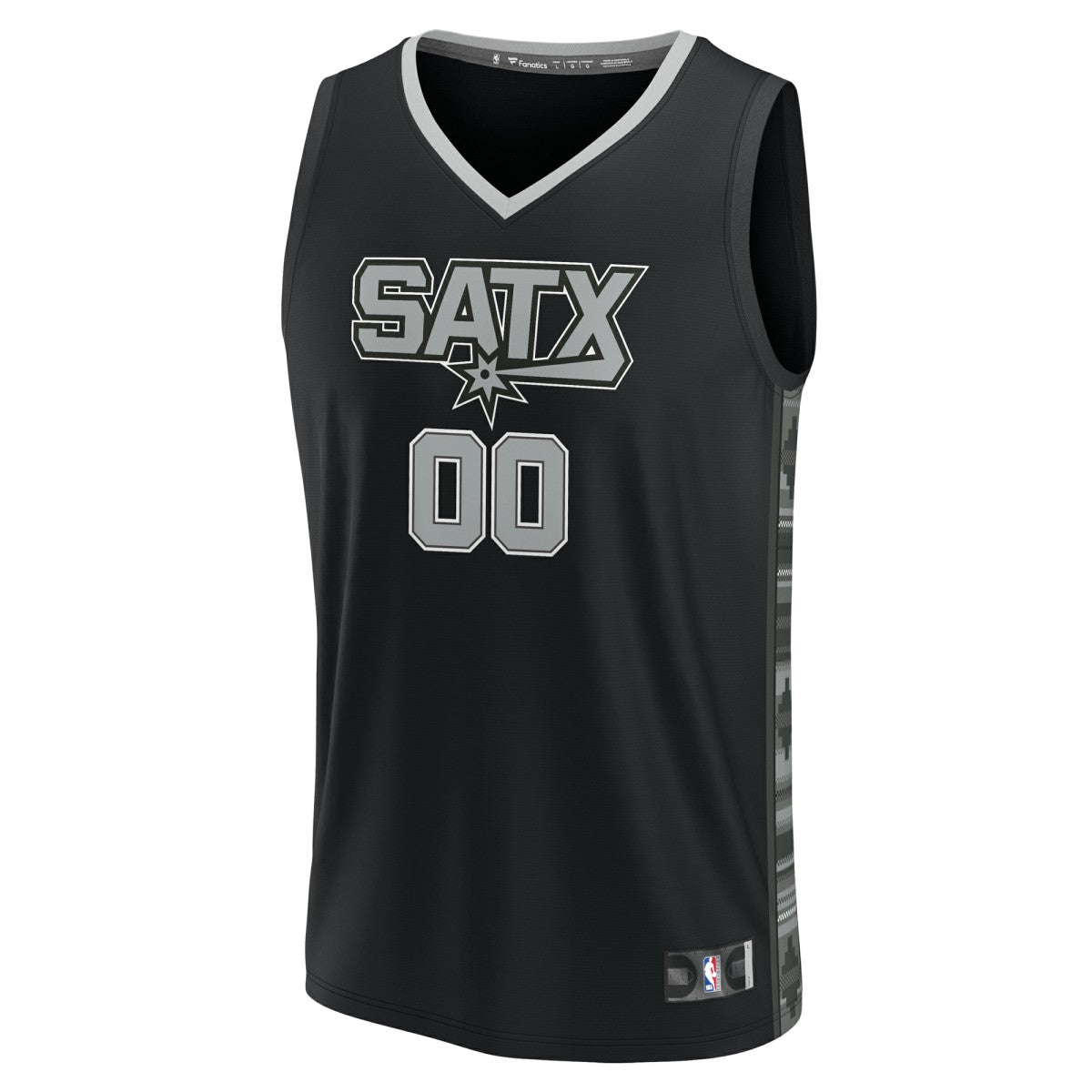San Antonio Spurs Youth Fast Break Replica Custom Jersey Statement Edition Black | Fanatics discount