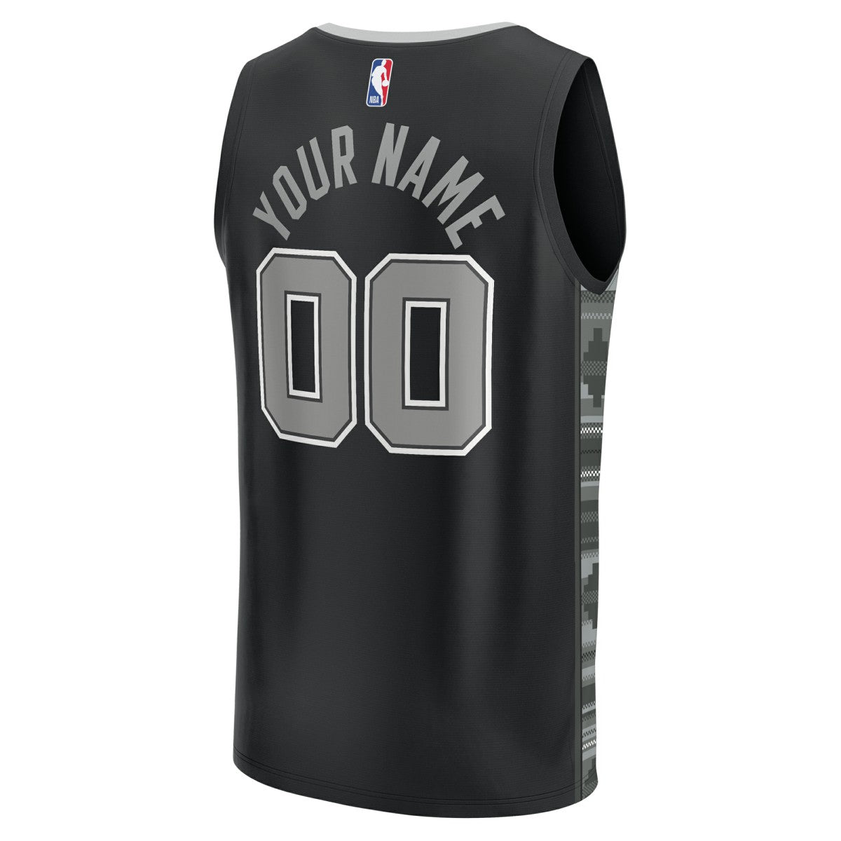 San Antonio Spurs Youth Fast Break Replica Custom Jersey Statement Edition Black | Fanatics discount
