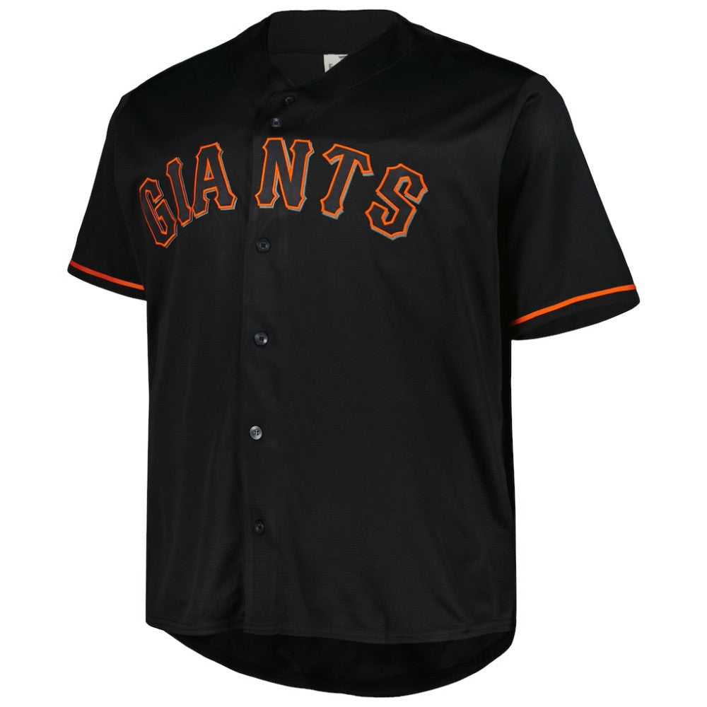 San Francisco Giants Big & Tall Pop Fashion Jersey - Black - MLB on Sale