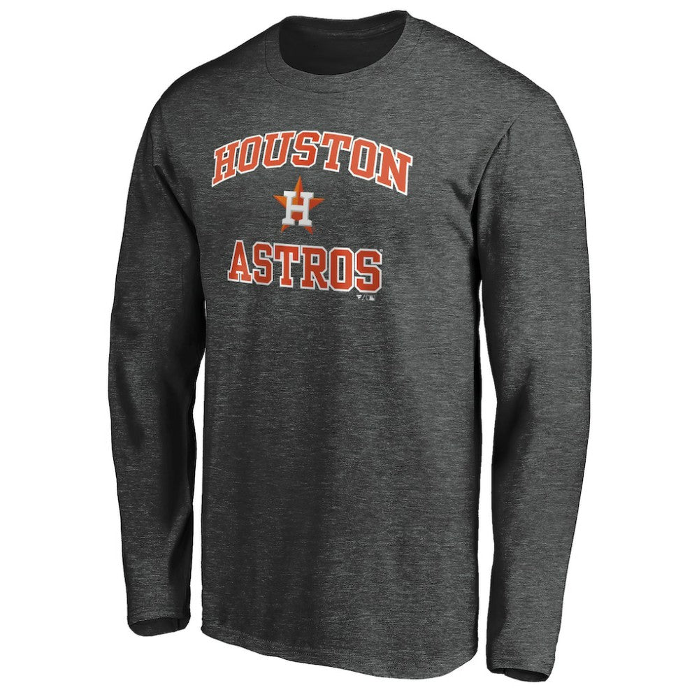 Houston Astros Heart & Soul Team Long Sleeve T-Shirt - Charcoal - MLB on Sale