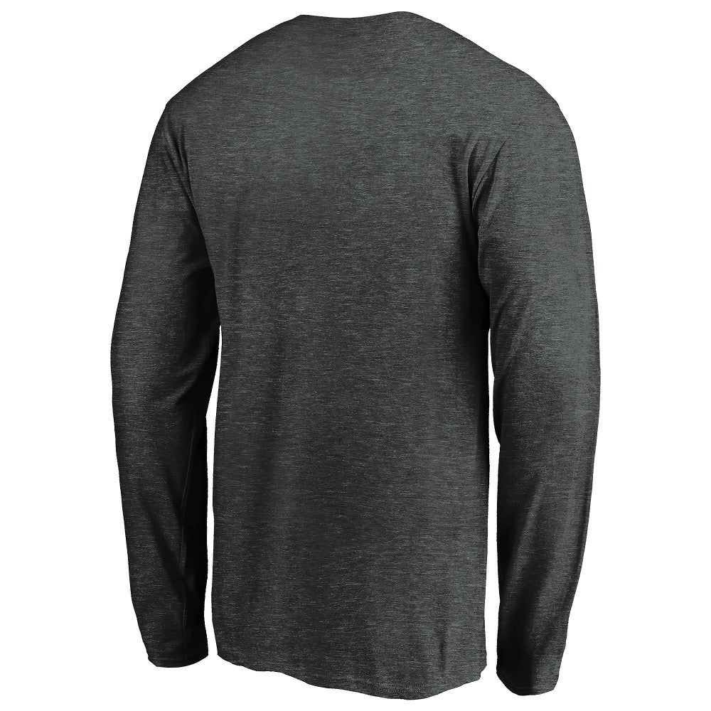 Milwaukee Brewers Heart & Soul Team Long Sleeve T-Shirt - Charcoal - MLB Sale