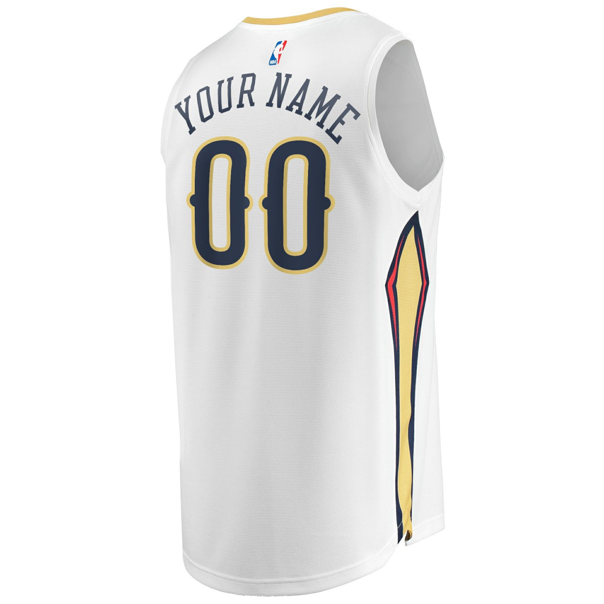 New Orleans Pelicans Unisex Custom Fast Break Jersey Association Edition White | Fanatics Near Me