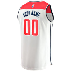 Washington Wizards Fast Break Custom Replica Jersey Association Edition White | Fanatics Near Me