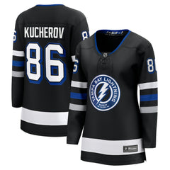 Nikita Kucherov Tampa Bay Lightning Fanatics Women's Breakaway Jersey - Black - NHL 5342763