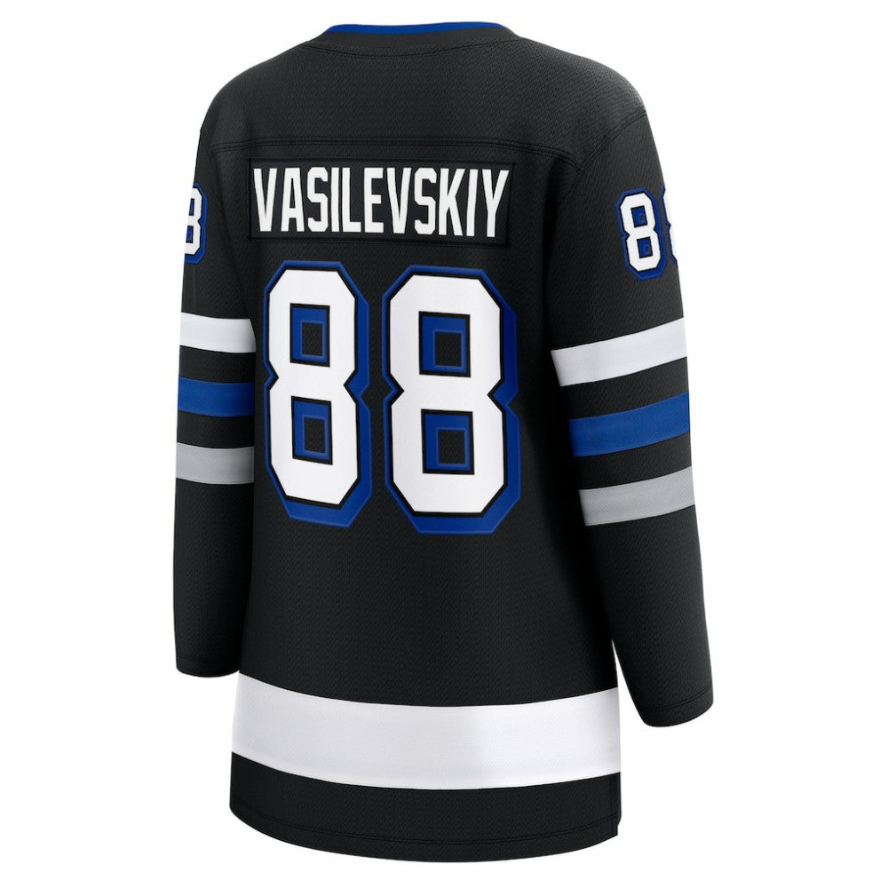 Andrei Vasilevskiy Tampa Bay Lightning Fanatics Women's Breakaway Jersey - Black - NHL 5342767