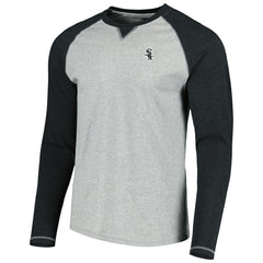 Chicago White Sox johnnie-O Alsen Raglan Long Sleeve T-Shirt - Charcoal/Heather Gray - MLB on Sale