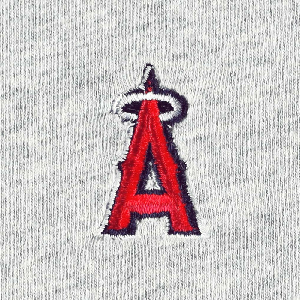 Los Angeles Angels johnnie-O Alsen Raglan Long Sleeve T-Shirt - Red/Heather Gray - MLB Online