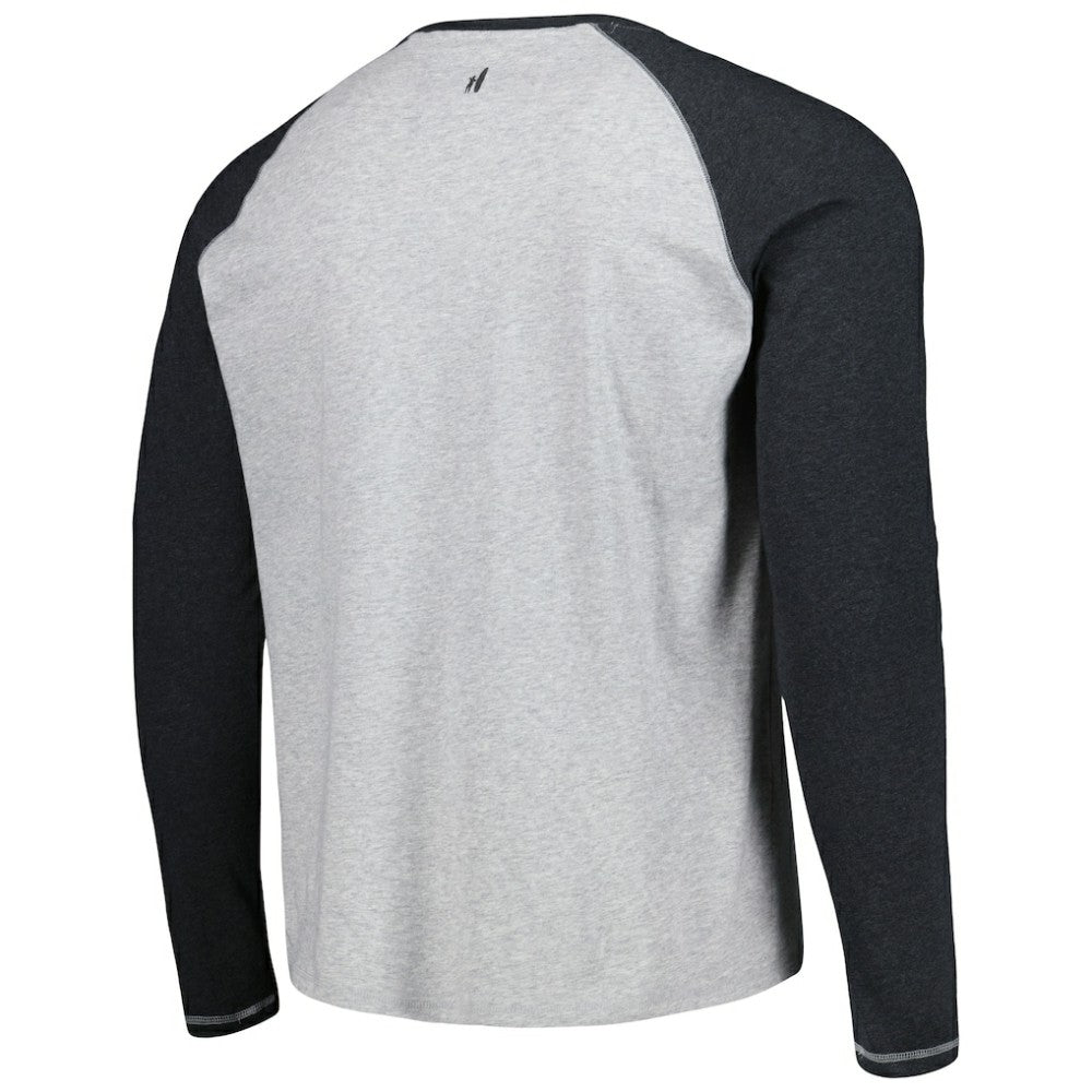 San Francisco Giants johnnie-O Alsen Raglan Long Sleeve T-Shirt - Charcoal/Heather Gray - MLB Sale