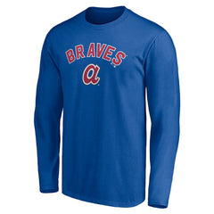 Atlanta Braves Personalized Cooperstown Collection Winning Streak Long Sleeve T-Shirt - Royal - MLB Online