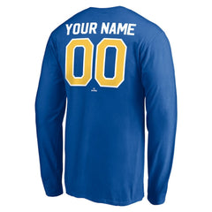 Seattle Mariners Personalized Cooperstown Collection Winning Streak Long Sleeve T-Shirt - Royal - MLB on Sale