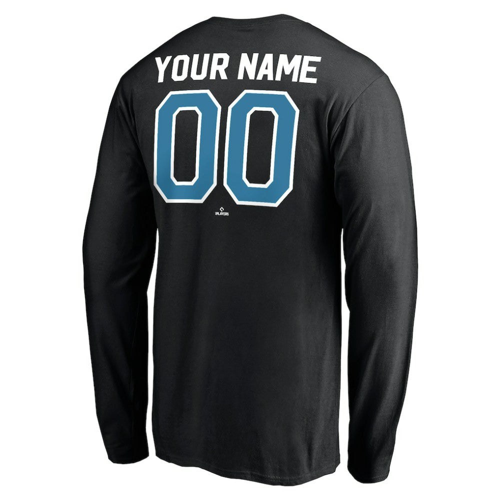 Tampa Bay Rays Personalized Cooperstown Collection Winning Streak Long Sleeve T-Shirt - Black - MLB on Sale