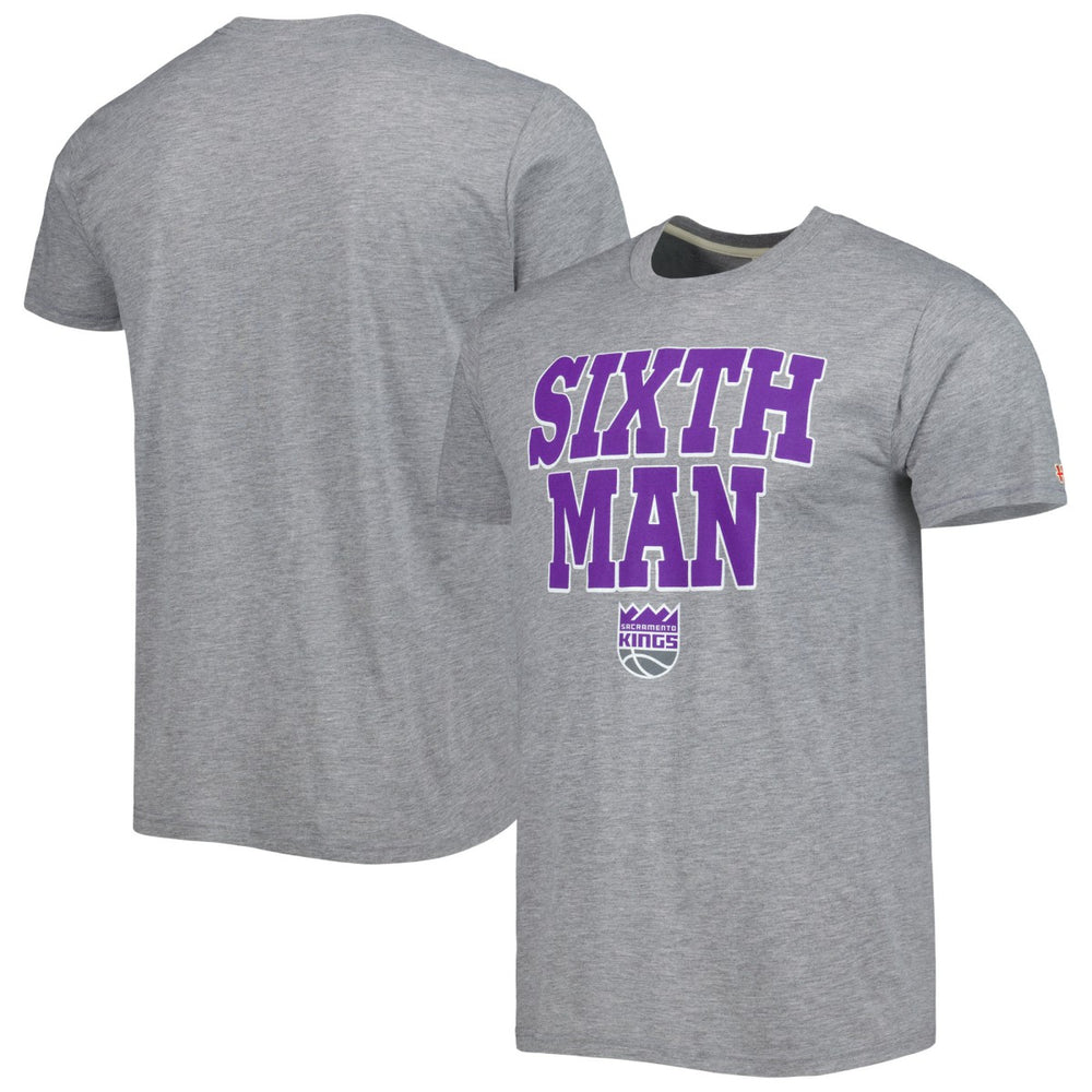 Sacramento Kings Homage Unisex Hometown Hyper Local Tri-Blend T-Shirt Heather Gray