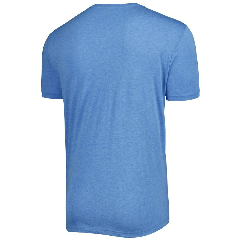 Dallas Mavericks Homage Unisex Team Mascot Tri-Blend T-Shirt Light Blue