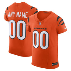 Nike Cincinnati Bengals Alternate Vapor F.U.S.E. Elite Custom Jersey Men's Orange