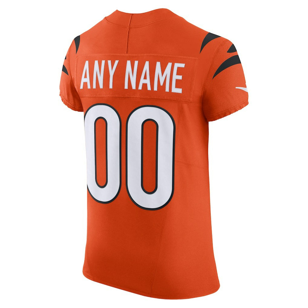 Nike Cincinnati Bengals Alternate Vapor F.U.S.E. Elite Custom Jersey Men's Orange