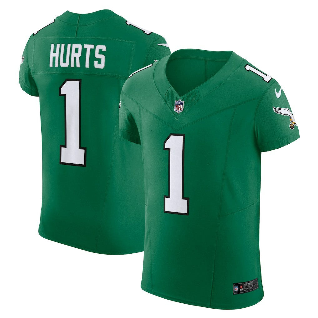 Nike Jalen Hurts Philadelphia Eagles 2nd Alternate Vapor F.U.S.E. Elite Jersey Kelly Green