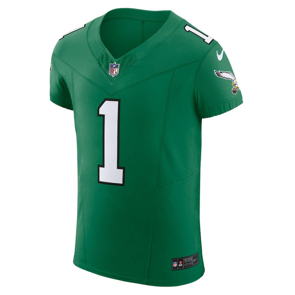 Nike Jalen Hurts Philadelphia Eagles 2nd Alternate Vapor F.U.S.E. Elite Jersey Kelly Green