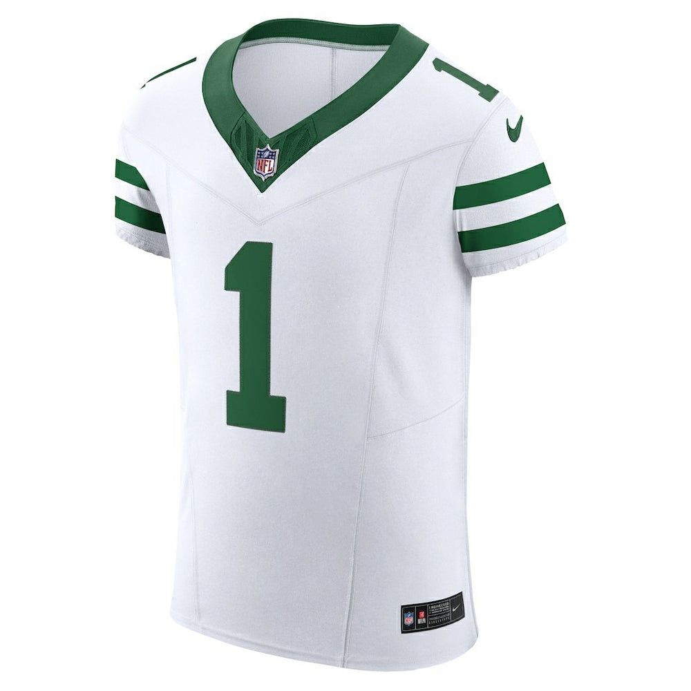 Nike Ahmad Sauce Gardner New York Jets Alternate Vapor F.U.S.E. Elite Jersey White