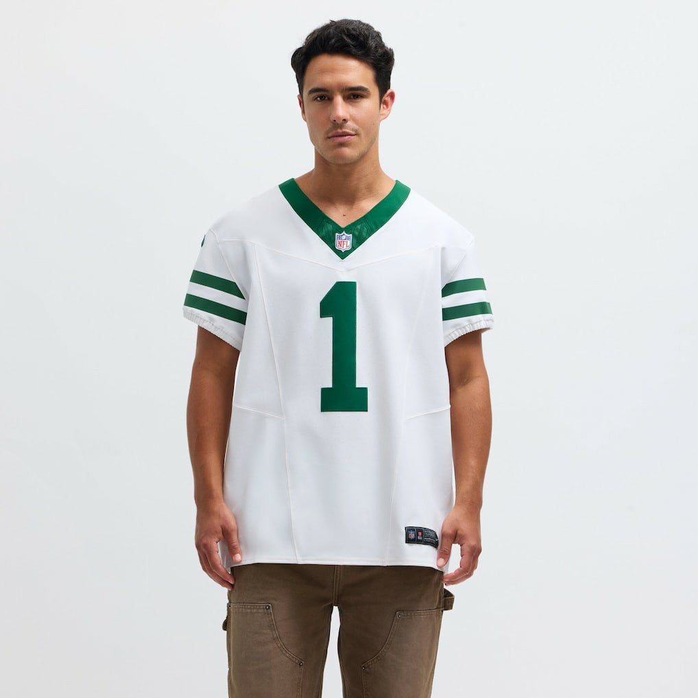 Nike Ahmad Sauce Gardner New York Jets Alternate Vapor F.U.S.E. Elite Jersey White