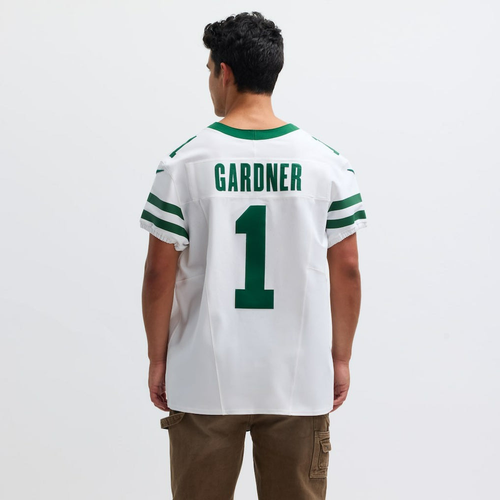 Nike Ahmad Sauce Gardner New York Jets Alternate Vapor F.U.S.E. Elite Jersey White