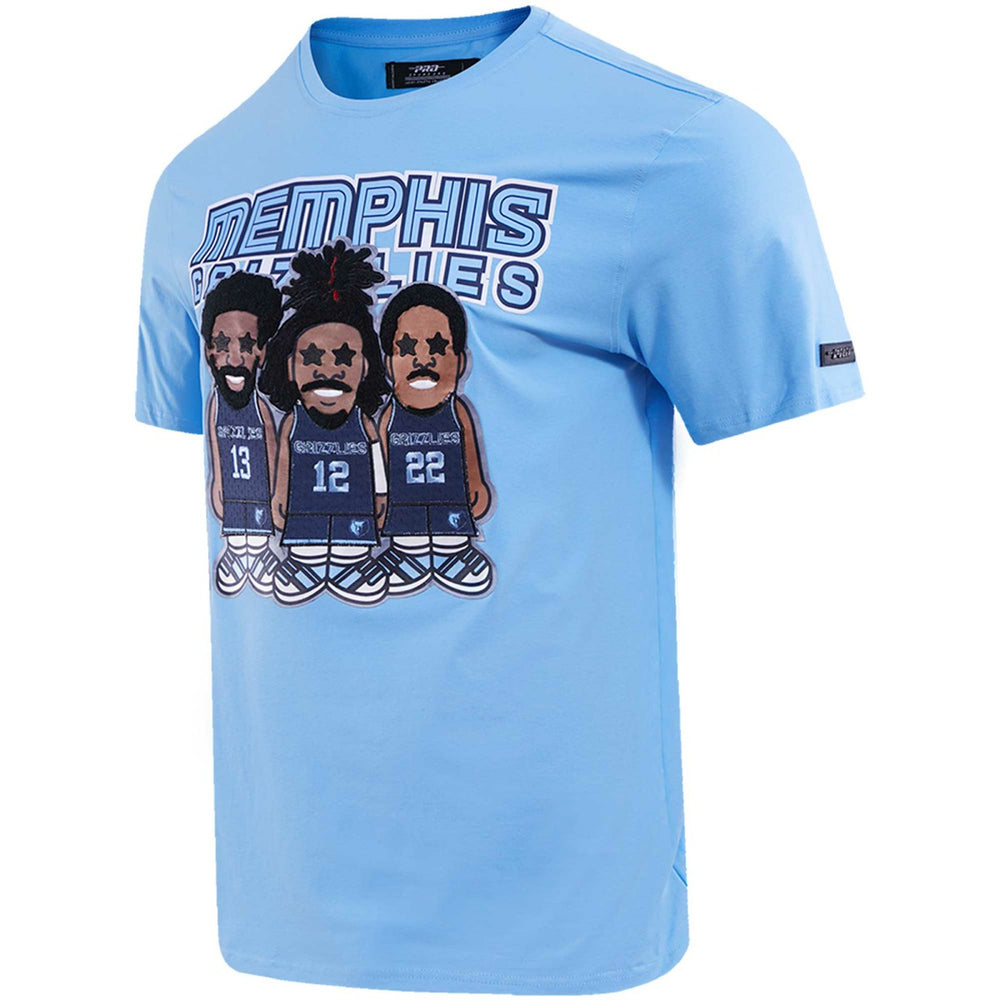 Jaren Jackson Jr., Ja Morant, Desmond Bane Memphis Grizzlies Pro Standard Multi Lineup T-Shirt Light Blue