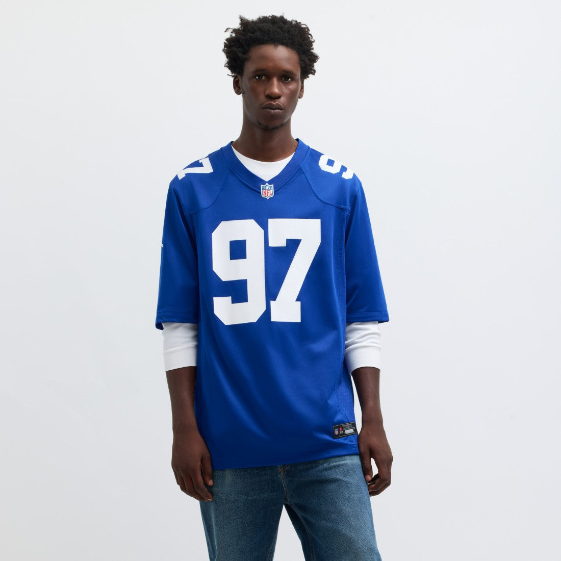 Nike Dexter Lawrence II New York Giants Team Game Player Jersey Royal